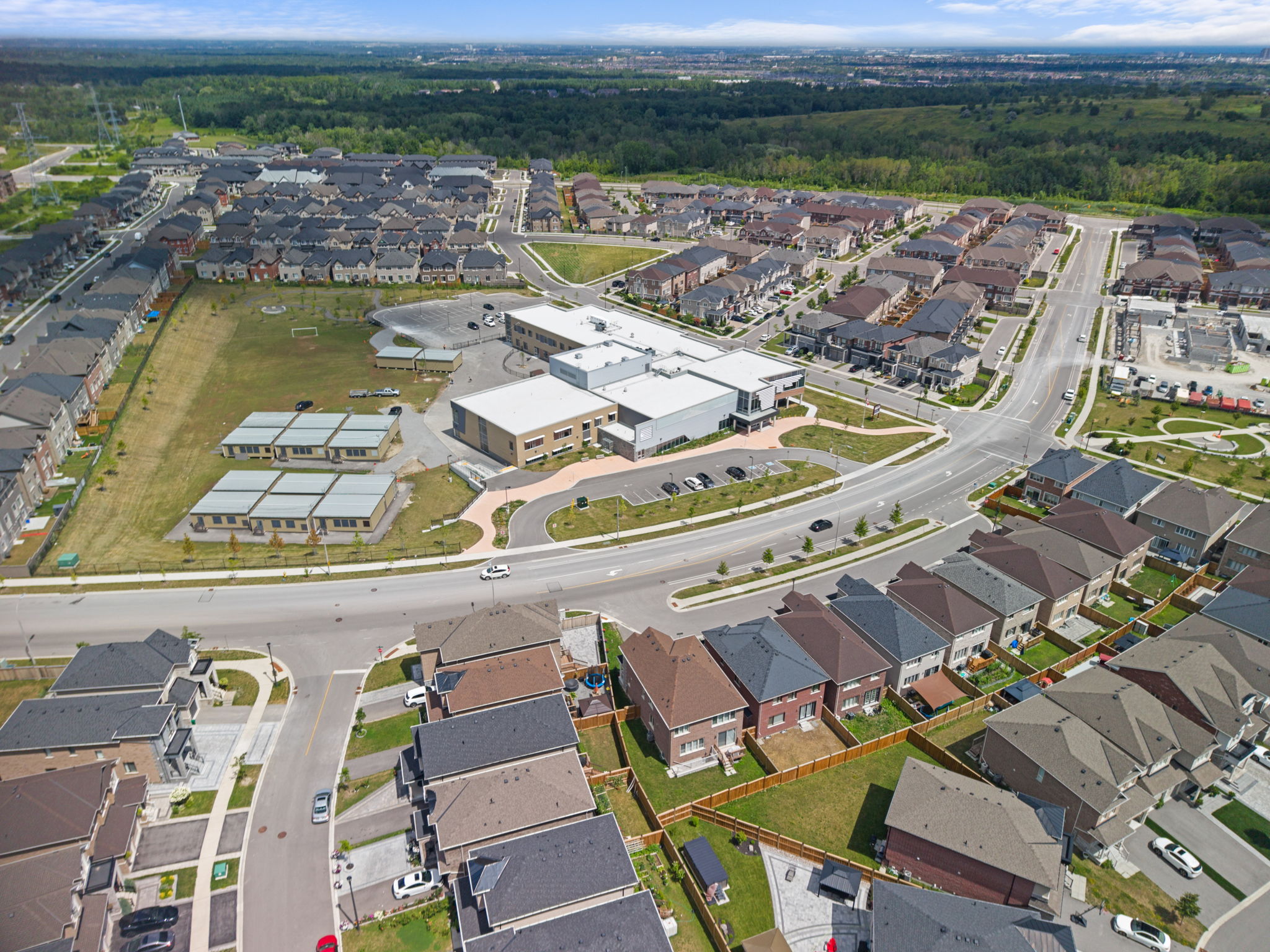 New Seaton community from above