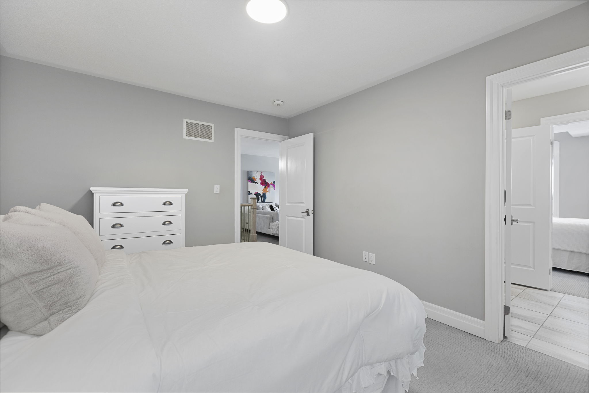 Bedroom with private bath access