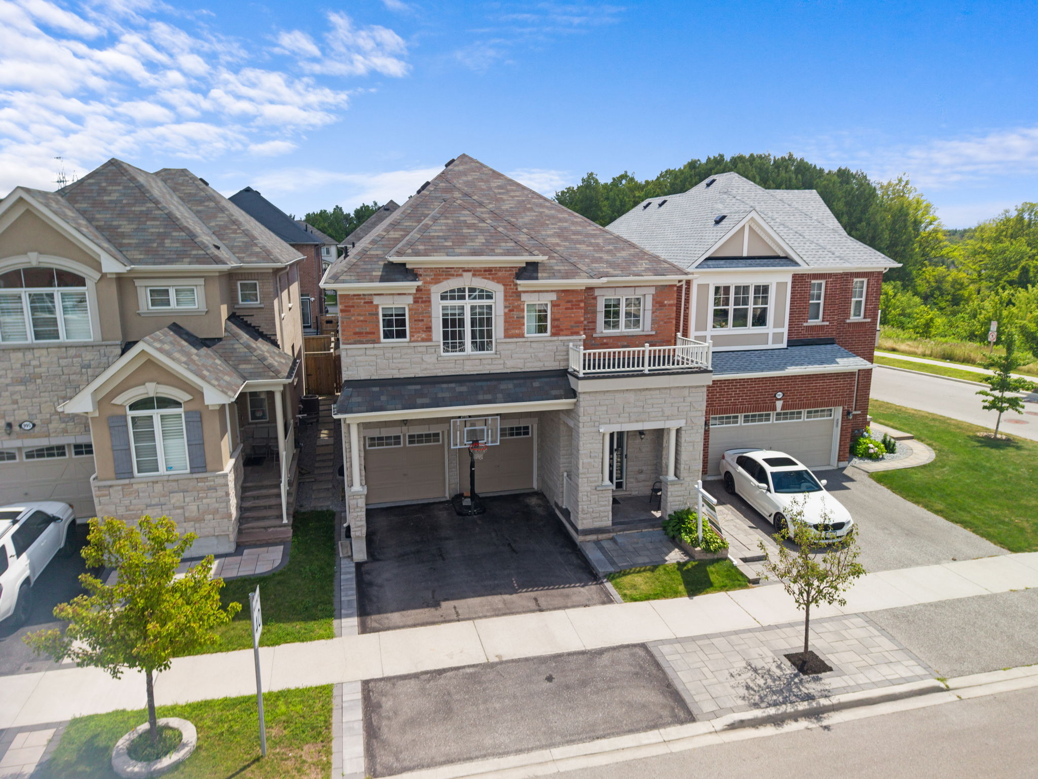 Aerial front elevation