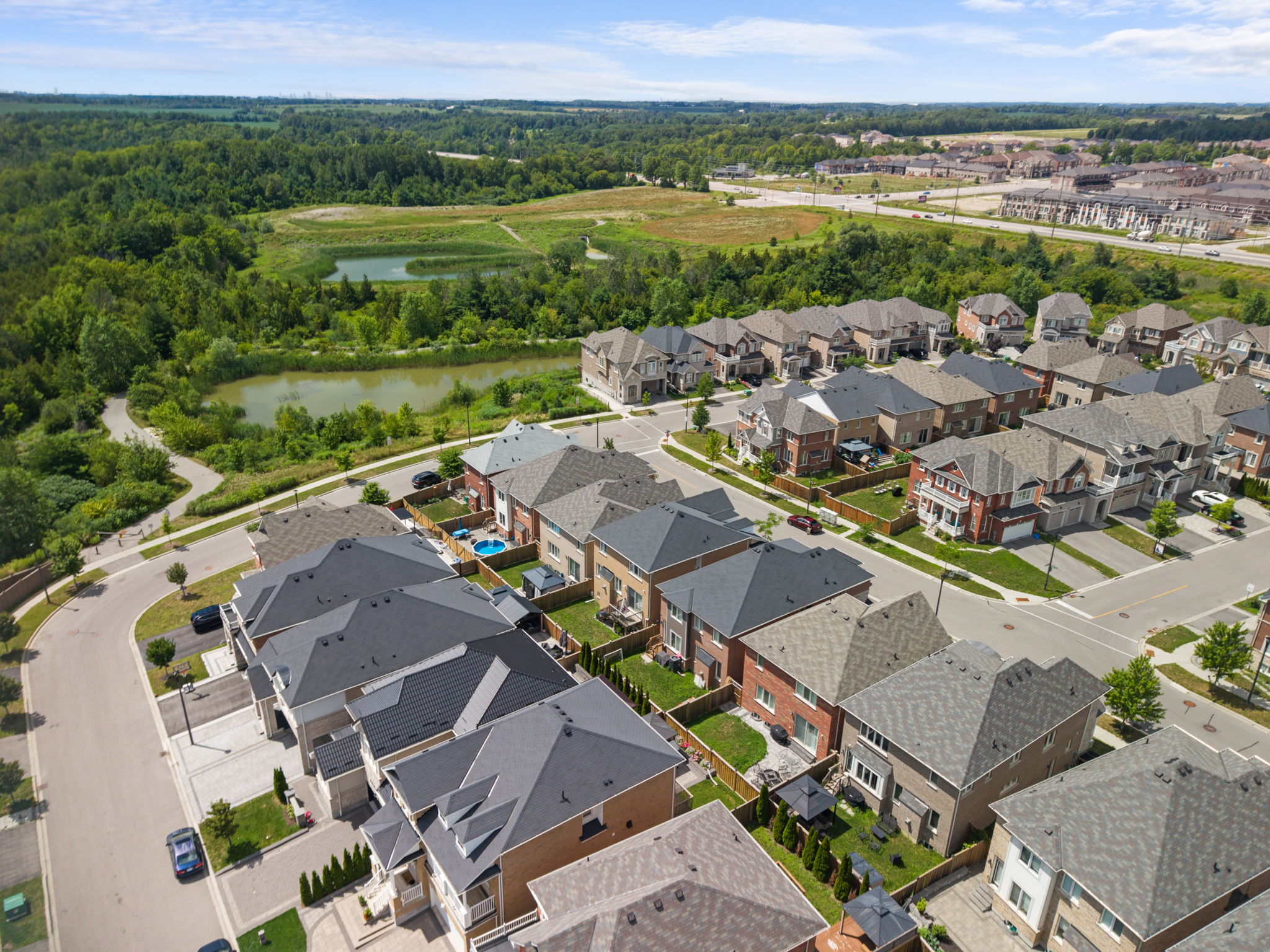 Protected greenspace beyond the community