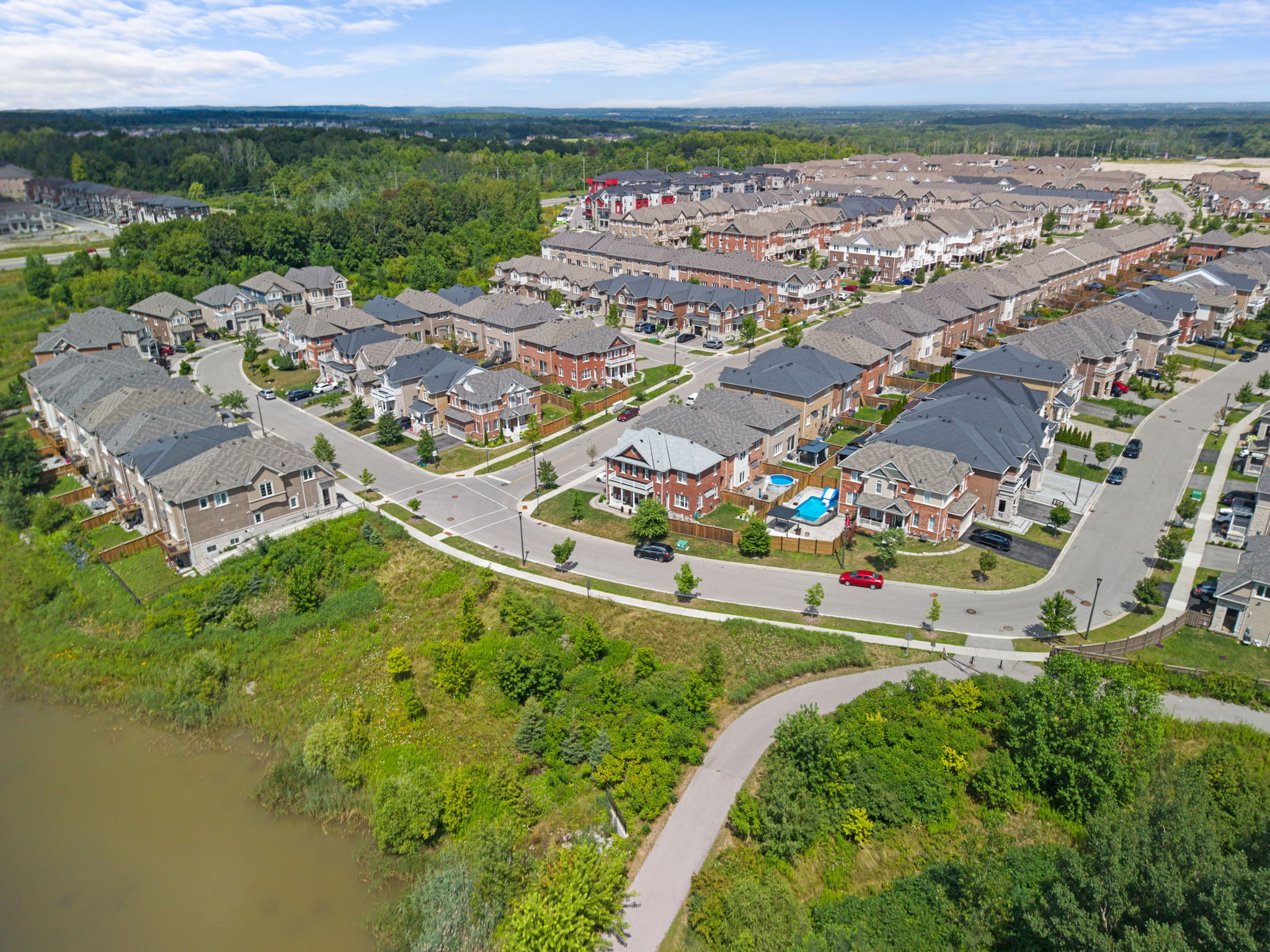 Aerial view of New Seaton