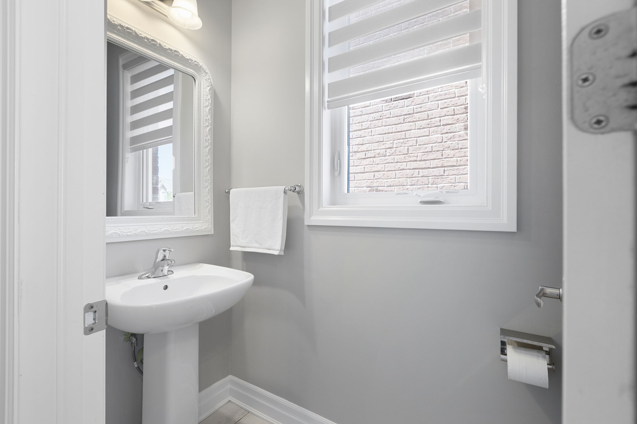 Main floor powder room