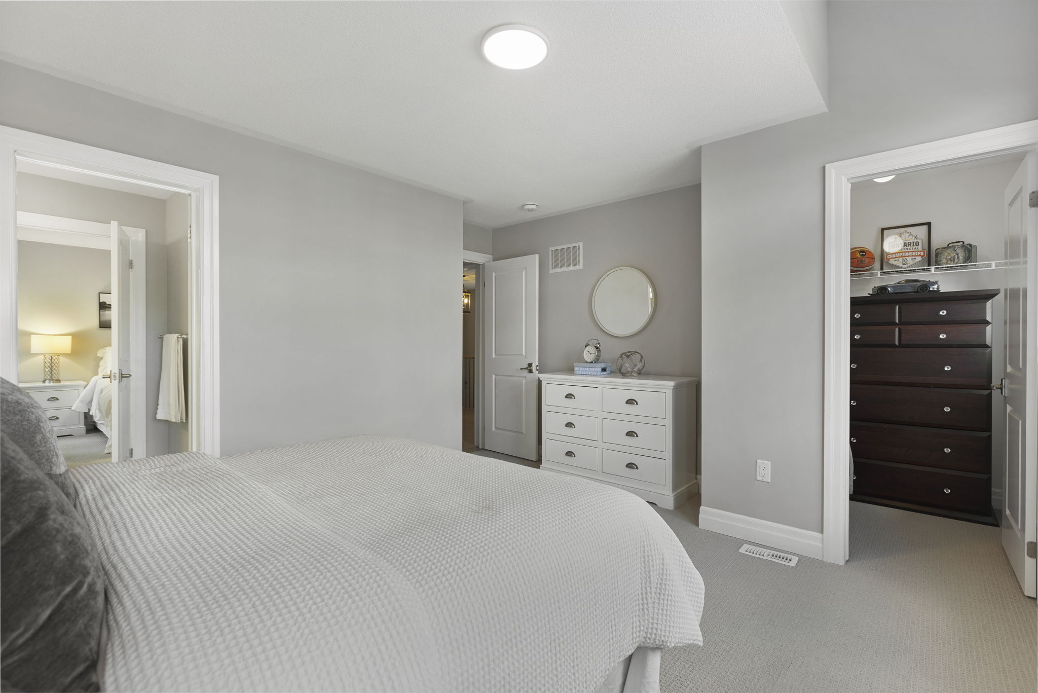 Bedroom with adjoining ensuite